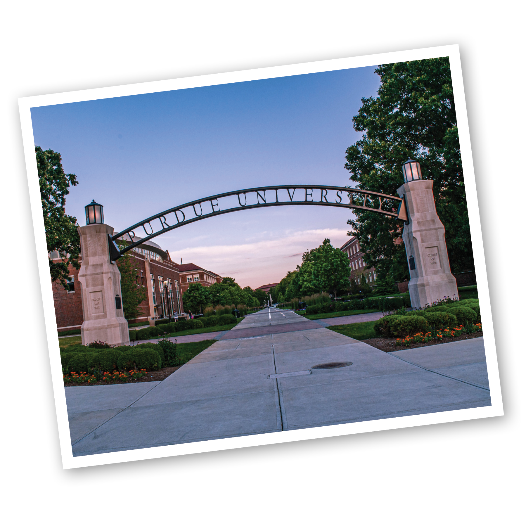 Purdue University gate